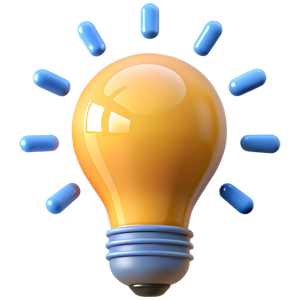 Light Bulb Ideas Icon